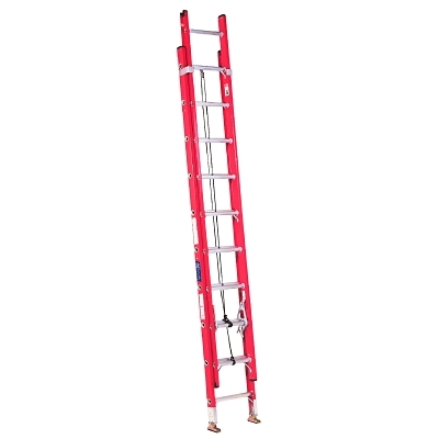 20' FIBERGLASS EXTENSIONLADDER D-RUNG